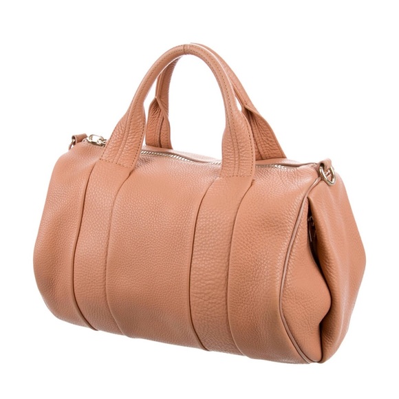 Alexander Wang Rocco duffel bag, peach pebbled leather - Picture 2 of 5